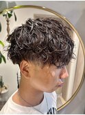 ☆ブリーチを3回しててもメンズパーマできます!
