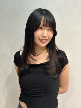 リアン バイ キートス(Lien by kiitos) ワンカールレイヤー/フェイスレイヤー/顔まわりカット/レイヤー