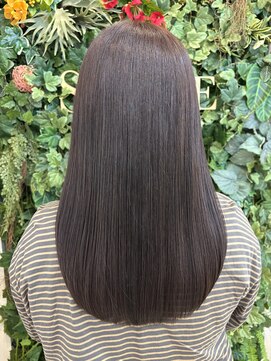 シーン(SCENE) 髪質改善/縮毛矯正/レイヤーカット/セミロング/伸ばしかけヘア