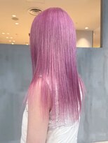 アルバム 池袋(ALBUM)&nbsp;ハイトーンロングおくれ毛顔周りレイヤー_ba561791