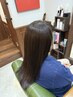 《定期的なケアに》カット+根元リタッチカラー+艶トリートメント ¥14,850