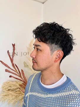 アンジュール メンズパーマ