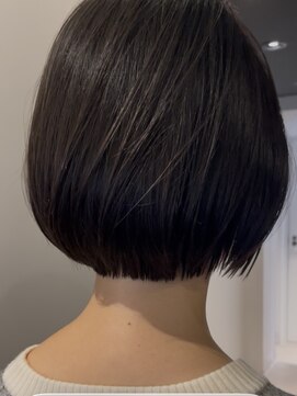 王道のナチュラルボブ