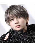 MEN’S HAIR/波巻きツイストスパイラル/リバースセンターパート