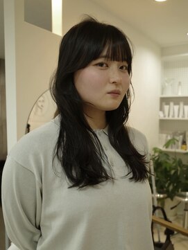 エンリッチヘア(enrich hair) 無造作レイヤー/顔まわりカット/デザインカット