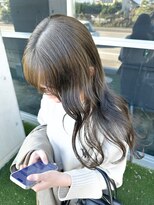 メゾン 甲府(Maison)&nbsp;ブリーチなしダブルカラーでオリーブグレージュ