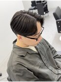 曲がる縮毛矯正センターパート