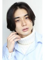 ソレイユ(Soleil) 30代40代50代ビジネスマン向け清潔感センターパートメンズボブ