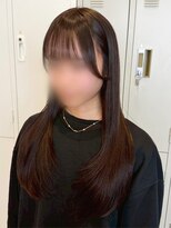 グランドール リュクス(Grandoll Luxe)&nbsp;シースルーバング×艶髪ストレートロング【城野駅】