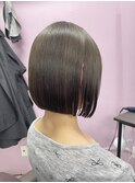 小顔効果抜群！タッセルボブ