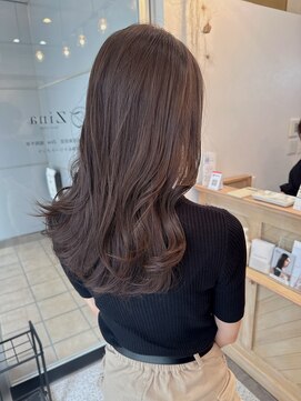 ReFa認定プレミアムサロン 全席個室美容室 Zina ガーデンズ千早【6/27OPEN(予定)】 《Zina千早 藤》グレージュ/韓国風/ブリーチなし/20代30代40代