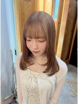 アフターニュース 新潟(afternews) ミルクティーベージュ/ダブルカラー/ケアブリーチ/髪質改善/駅南