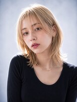 アッシュ 桜木町店(Ash)&nbsp;桜木町/横浜/ハイトーンボブ/レイヤーボブ/ブロンド