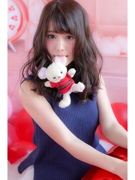 マーリャヘアー(mallia hair) ゆるふわミディアムID:B009681323