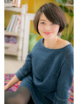 ミック 日暮里店(miq) ふんわり感…モダンショートボブ