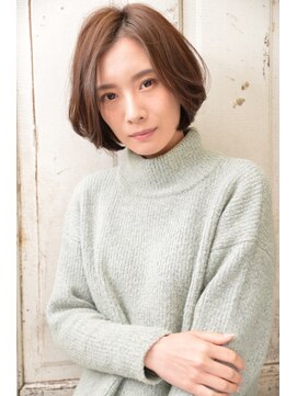 シック(CHIC) 【ＣＨＩＣ　大宮東】ナチュラルワンカールボブ