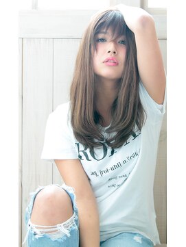 エイミーバイアフロートザガーデン 浦和店(amie by afloat the garden) 大人可愛いナチュラルストレート×シースルーバング◎【浦和】