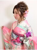 全国一位経験アリ☆振袖 袴 成人式 卒業式 ヘアアレンジ