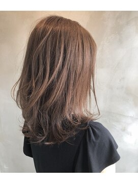 柔らか質感セミロングヘア L バランス ヘアーデザイン Balance Hair Design のヘアカタログ ホットペッパービューティー