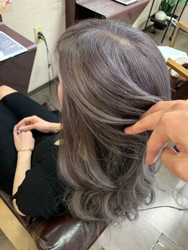 シェリー(cherie) ラベンダーグレージュ【cherie池袋】デザインカラー