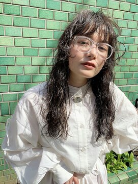 キューズ クラブ(cuz KLUB) 【cuzKLUB】ロングスタイル×エッジパーマ