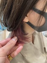 ロンド レグリーズ 立川(Lond leglise)&nbsp;【槌矢圭悟】イヤリングカラー/ピンク/もみあげカラー