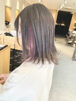 トリート 浦安店(TREAT)&nbsp;インナーカラー×ピンクアッシュ