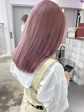 ゲーム 吉祥寺店(GAME) ピンクベージュ/ダブルカラー/ケアブリーチ/髪質改善/原宿