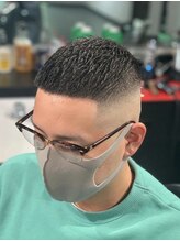 イージーパーマ後のクロップスタイル