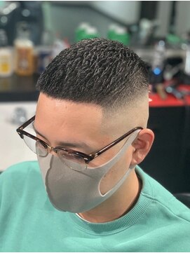 プラッキー(BLACKY) イージーパーマ後のクロップスタイル