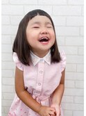 【TOY】短めフロントの切りっぱなしボブ