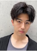 【ツイストスパイラルパーマ/波巻き/韓国マッシュウルフ】