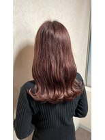 ジェリカヘアー サンフラワー通り(Jlica hair) ピンクブラウンカラー