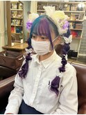 《momoka》ツイン編みおろし体育祭文化祭JK横浜石川町
