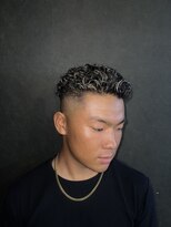 メンズ ラピス(Men's Lapis)&nbsp;ショートパーマメッシュ