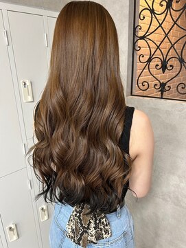 ルノン シェリー(LUNON cheliy) 裾カラー/シアーベージュ