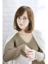 シャンティ 目白(SHANTi)&nbsp;おろし流しの前髪の内巻きワンカールスタイル