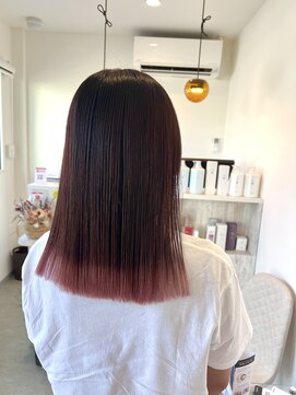 イロアイ(iro I) エンドカラーピンク