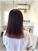 エンドカラーピンク
