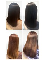 美容室フルール&nbsp;20代30代40代髪質改善トリートメント艶感ストレート透明感