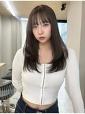 顔周りカット/前髪/韓国ヘア/髪質改善/熊本韓国/熊本/上通り