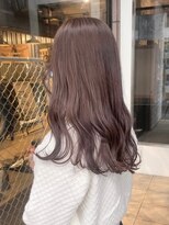 ロマリア(Lomalia) 【Lomalia表参道】グレーベージュ/レイヤーロング/シアーカラー