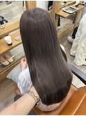 髪質改善艶髪×暗髪グレージュ