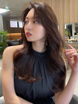 ミンクス 原宿店(MINX) 【MINX】似合わせフェミニンロングレイヤー_原宿/髪質改善