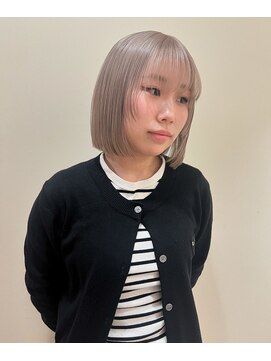 マジコ 原宿(Magico) ボブ/ブルージュ/ベージュカラー/ブリーチ/ダブルカラー/原宿