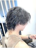 【Hale】ブルーブラックNo2774韓国マッシュスペインカール