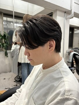 シーンヨコハマ 横浜店(SCENE yokohama) センターパート/ フェザーショート