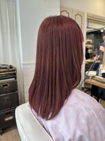 ネオリーブ チロル 横浜西口店(Neolive CiroL.) チェリーレッド　レイヤー