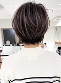 大人可愛い30代40代50代ボブ/ショートカット/レイヤーカット天神