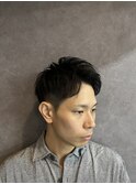 清潔感のある爽やかなアップバング×刈り上げショート!!